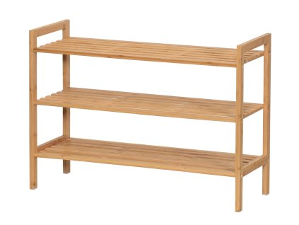 Botník-regál KAMBE přírodní bambus