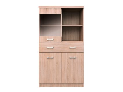 427467 vitrina 2d1w1s 80 dub sonoma VITALIO typ 34