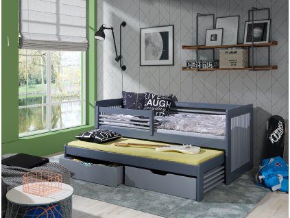 anatol ii grafit akryl szary