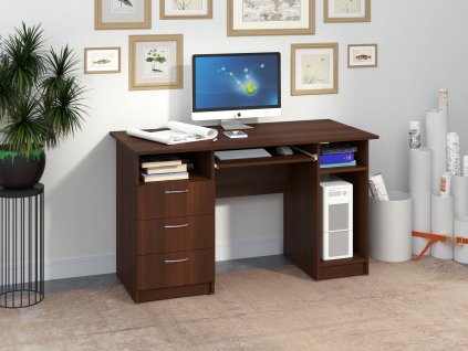 PC stůl OSKAR (Barva antracit)