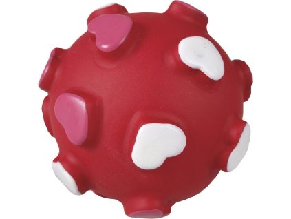 Míček se srdíčky malý, 5,5cm