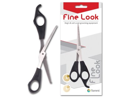 Fine Look - efilační nůžky jednostranné