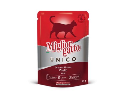 Miglior Gatto Unico kapsička telecí 85g - kočka