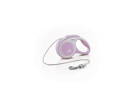 flexi New Comfort XS lanko 3m/8kg růžová