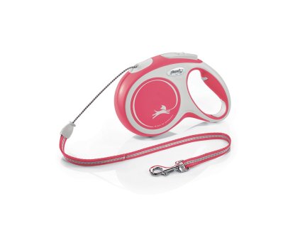 flexi Comfort M lanko 8m/20kg červená