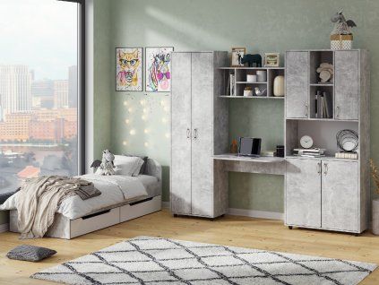 Dětský pokoj SIMBA (Barva antracit)