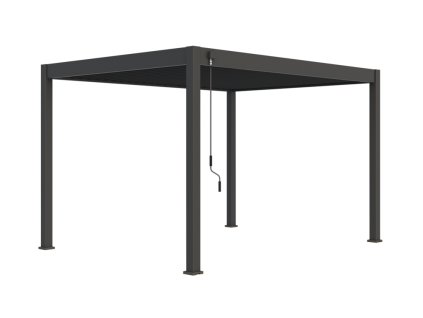 20298 bioklimaticka pergola intro plus 4x3 m hlinik volne stojici