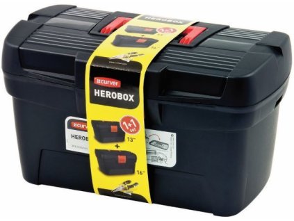 17463 curver herobox 16 13 set kufru na naradi