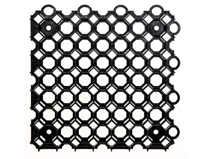 21789 zatravnovaci dlazdice ekogrid 50x50x4 cm cerna