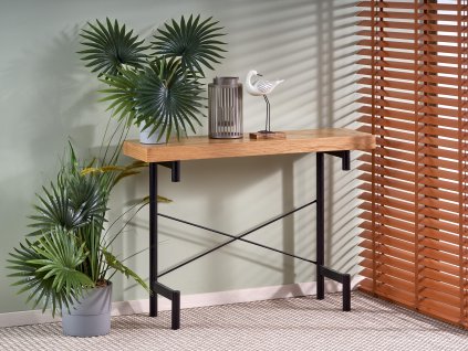 31998 1 konzolovy stolek justin dub prirodni