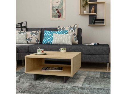 Konferenční stolek HESPERIA dub / antracit