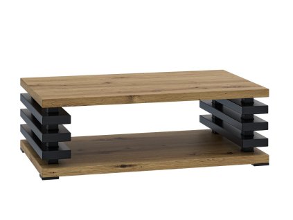 Konferenční stolek PARGA artisan/černá