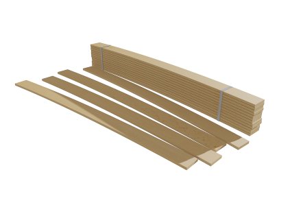 Lamelový rošt / Lamela 53 mm (Šířka 59 cm)