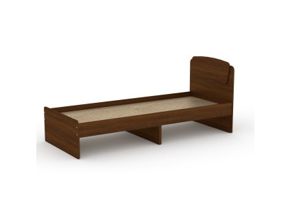 Postel CLASSIC-80x200 | OŘECH (Barva ořech - tmavý)