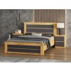42514 2 postel 160 x 200 cm new system dub sonoma bila