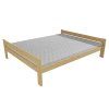 Dřevěná postel 160x200 masiv borovice - VMK6C