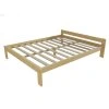Dřevěná postel 160x200 masiv borovice - VMK3A