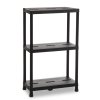 20991 universal pro 63 3 plastovy regal cerna