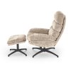 28731 6 otocne kreslo subal s podnozkou bezove