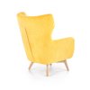 30624 3 calounene kreslo brian zlute