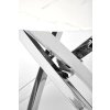 31041 4 jidelni stul kulaty jamir iii 100 cm mramor stribrny