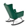 35823 5 houpaci kreslo logan zelene