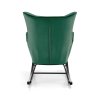 35823 7 houpaci kreslo logan zelene