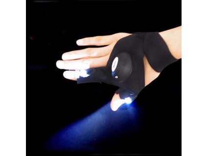 rukavice světlo