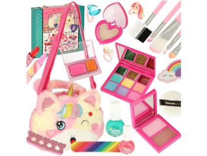 Kosmetyki do makijazu make up lakiery torebka zestaw 21 elementow 173775