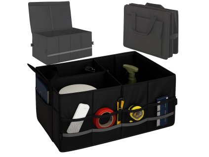 Organizer do bagaznika duza torba do samochodu z odblaskami 178541