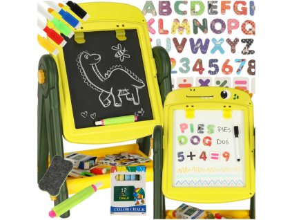 Tablica magnetyczna suchoscieralna kreatywna dwustronna dinozaur 168817