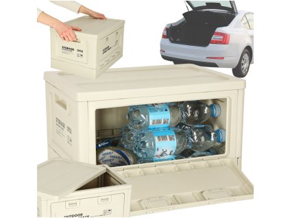 Pudelko campingowe skrzynka organizer do bagaznika 167731