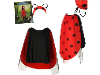 Kostium stroj karnawalowy przebranie biedronka rozmiar S 165064