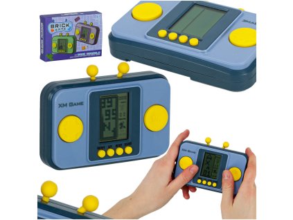 Gra elektroniczna zrecznosciowa konsola przenosna szara 163489