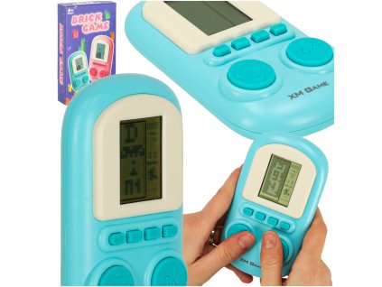 Gra elektroniczna zrecznosciowa konsola przenosna niebieski 163468