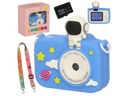 Aparat cyfrowy dla dzieci niebieski 160682