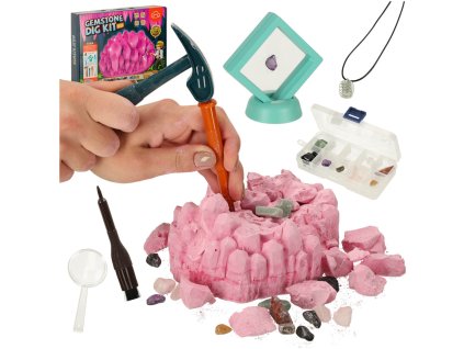 Zestaw naukowy archeologiczny wykopaliska mineraly 9 el 159873