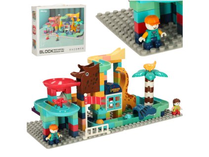 Klocki konstrukcyjne tor kulkowy 147 el Bibi inn 160958