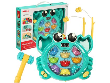 Zabawka sensoryczna wbijak lowienie rybek 2w1 Bibi inn 159034