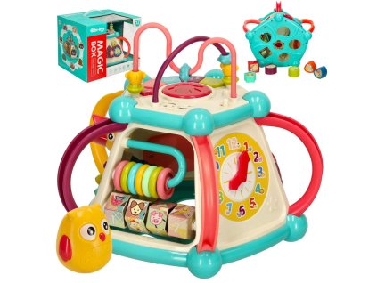 Kostka edukacyjna interaktywna zlap robaczka 7w1 Bibi inn 158964