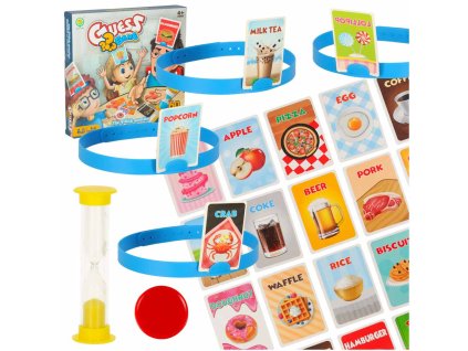 Kim jestem Zgadnij Jedzenie Gra rodzinna towarzyska dla dzieci 161158