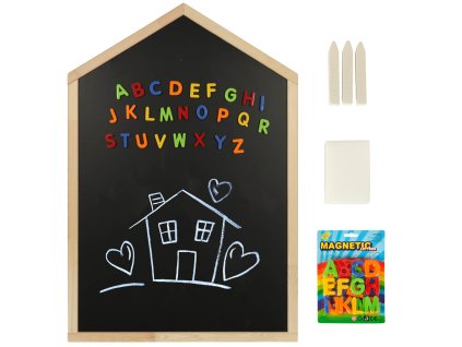 Tablica kredowa magnetyczna 45 x 40 x 100 cm 156595