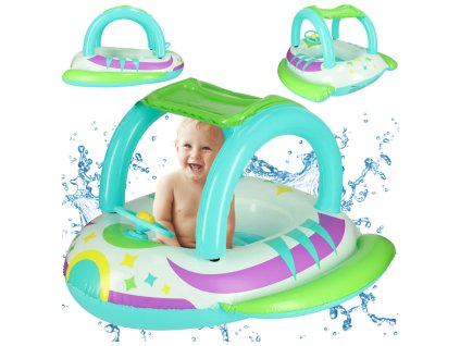 Kolko do plywania kolo dmuchane z kierownica pontonik dla dzieci z siedziskiem BESTWAY 34149 174202