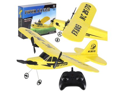 Samolot zdalnie sterowany na pilota RC FX803 Piper 150mah 175762