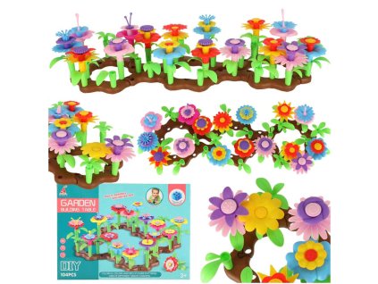 Kwiatki klocki kreatywne ogrod kwiatowy 104 elementy 140832