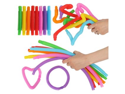 Rurki rury sensoryczne rozciagane tuby edukacyjne montessori 8 sztuk 178384