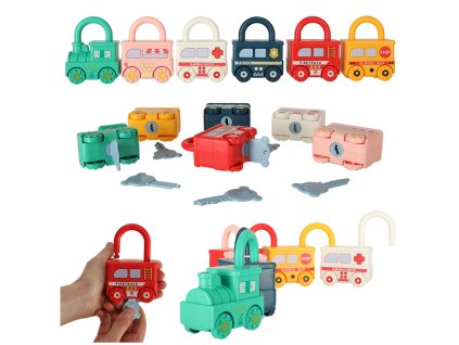 Gra edukacyjna lamiglowka samochodziki klocki klodki zabawka sensoryczna Montessori 158419