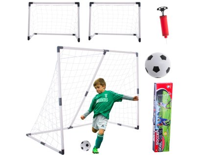 Bramka pilkarska do pilki noznej dla dzieci 2w1 185x120x70cm 134069