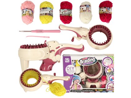 Maszyna do tkania robienia na drutach zestaw nici akcesoria 133025