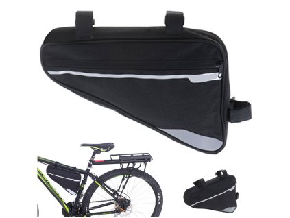 Sakwa rowerowa RALLEX trojkatna saszetka pod rame na rower 167278